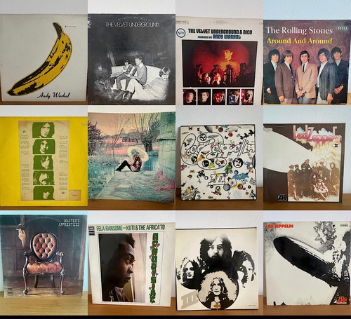 Plattensammlung rock 70er mit - rock, (mit